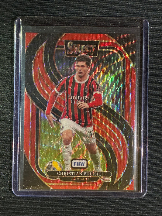 2024-25 Select FIFA CHRISTIAN PULISIC Mezzanine Red Wave 31/59 #141