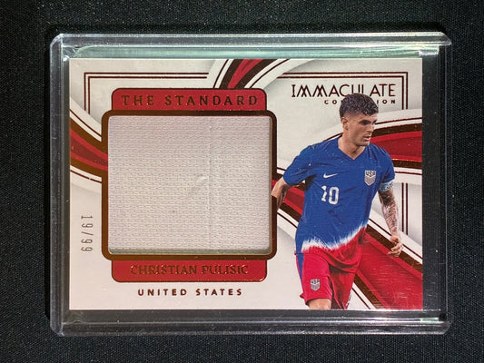 2023-24 Immaculate CHRISTIAN PULISIC The Standard Jersey Relic Bronze 19/99