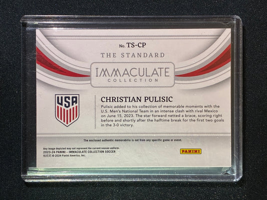 2023-24 Immaculate CHRISTIAN PULISIC The Standard Jersey Relic Bronze 19/99