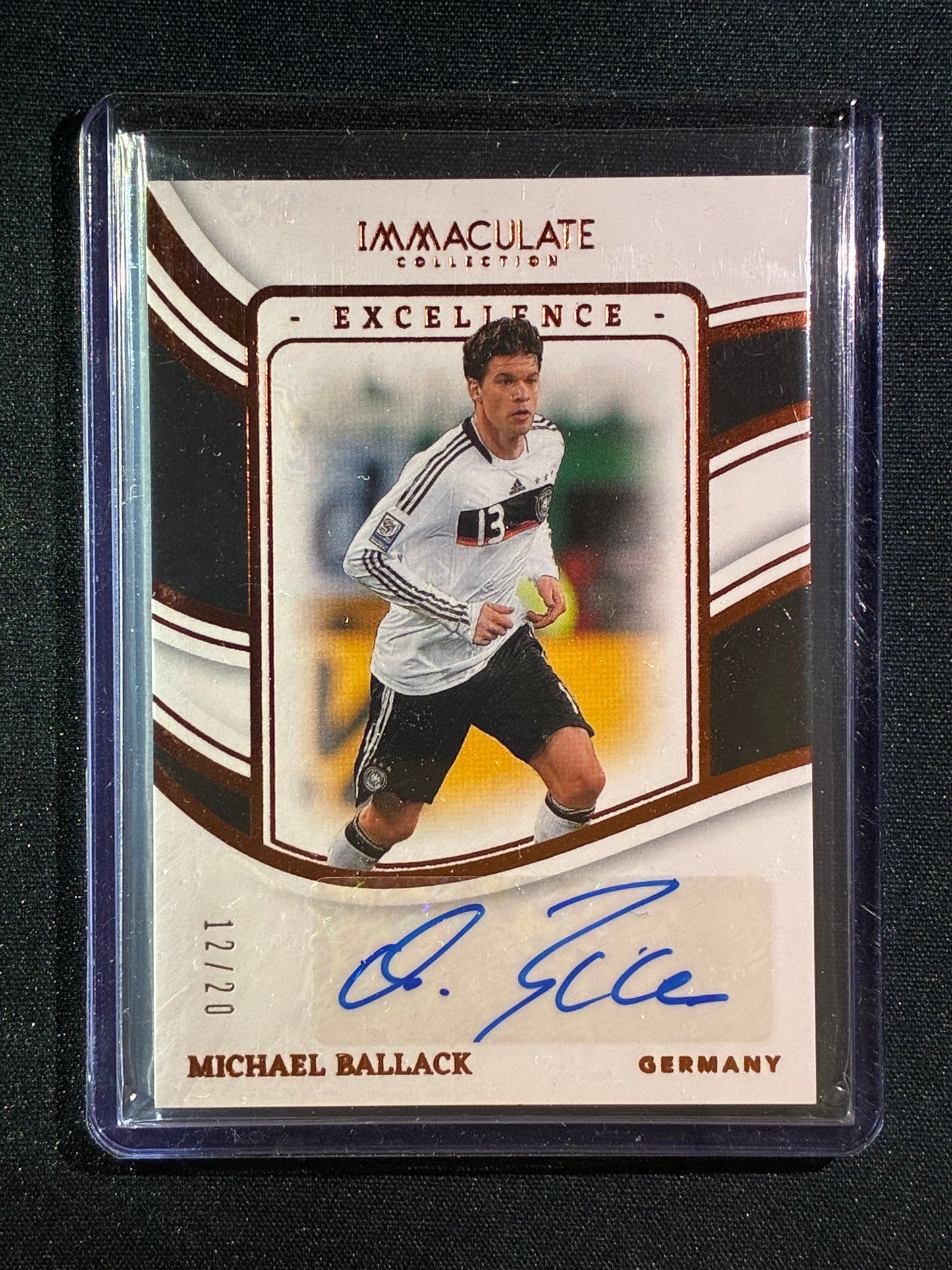 2023-24 Immaculate MICHAEL BALLACK Excellence Auto Bronze 12/20 #MB