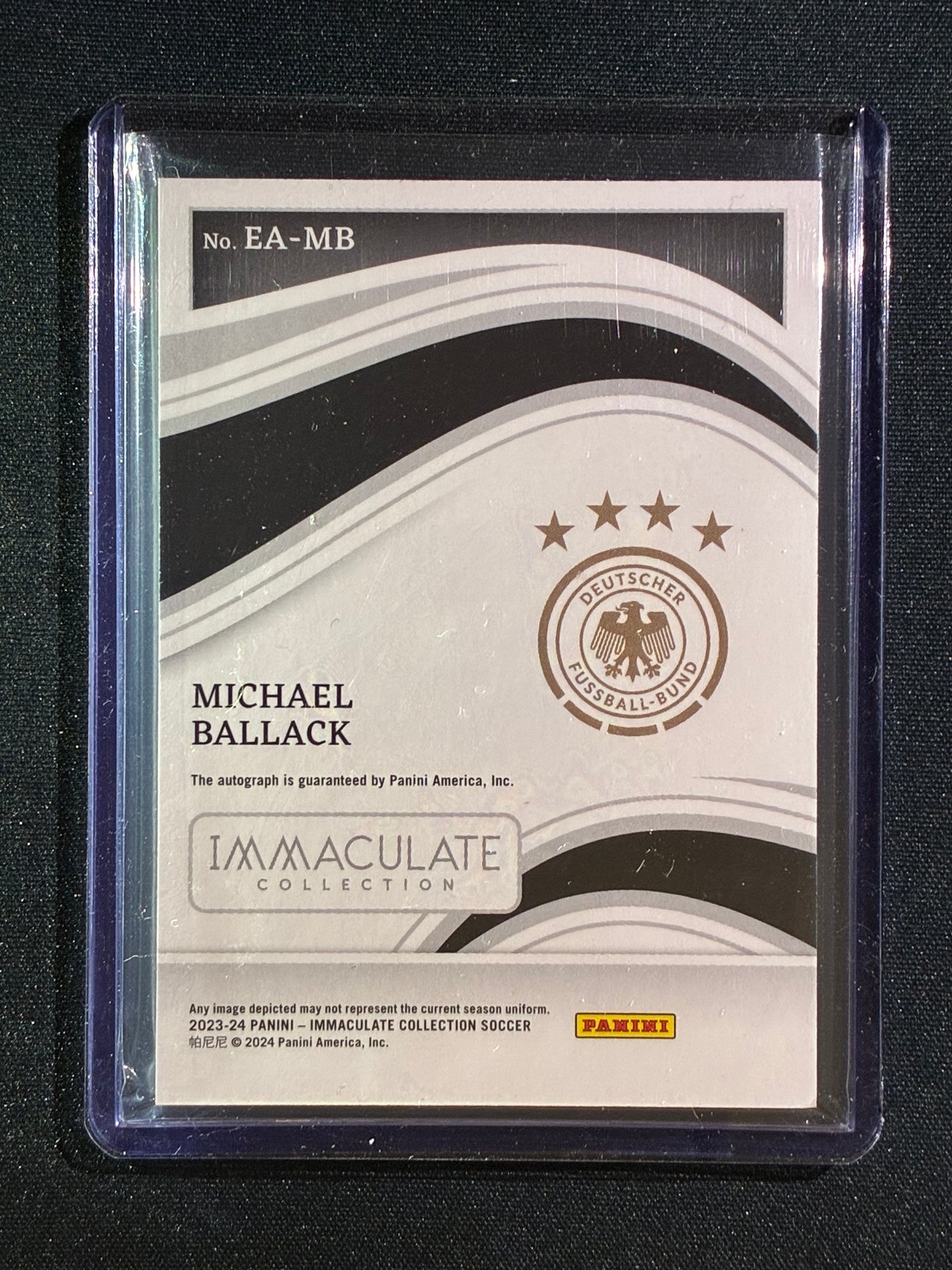 2023-24 Immaculate MICHAEL BALLACK Excellence Auto Bronze 12/20 #MB