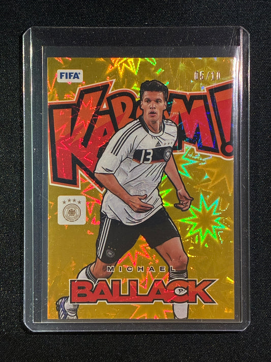 2024-25 Donruss MICHAEL BALLACK Kaboom! Gold 5/10 #19