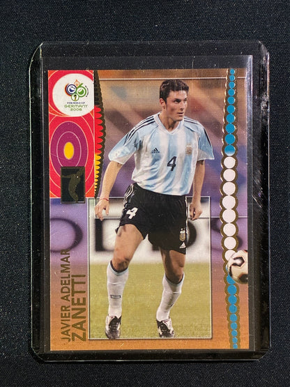 2006 Panini FIFA World Cup JAVIER ADELMAR ZANETTI Base #40
