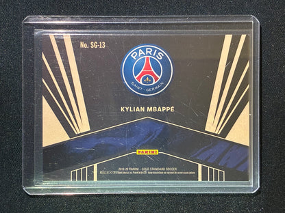 2019-20 Gold Standard KYLIAN MBAPPE Solid Gold 7/149 #13