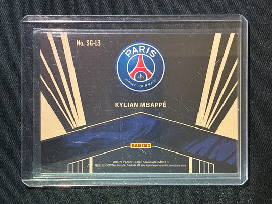 2019-20 Gold Standard KYLIAN MBAPPE Solid Gold 7/149 #13