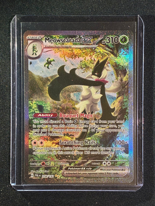 2023 Pokemon Paldea Evolved MEOWSCARADA EX Special Illustration Rare 256/193