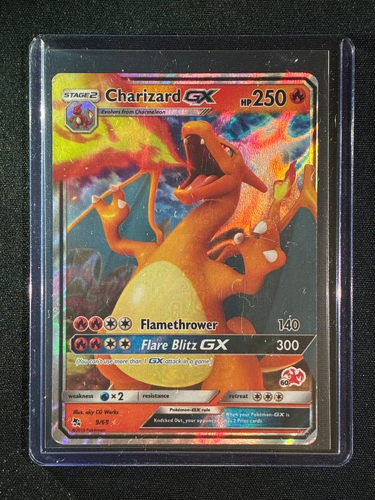 2019 Pokemon Battle Academy Promo CHARIZARD GX Ultra Rare #60 Charizard Stamped