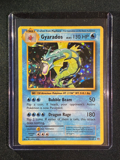 2016 Pokemon Evolutions GYARADOS Holo Rare 34/108