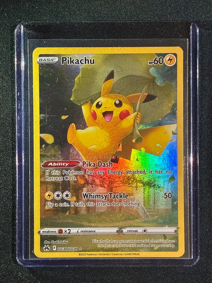 2023 Pokemon Crown Zenith PIKACHU Galarian Gallery GG30/GG70