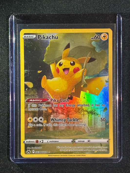 2023 Pokemon Crown Zenith PIKACHU Galarian Gallery GG30/GG70