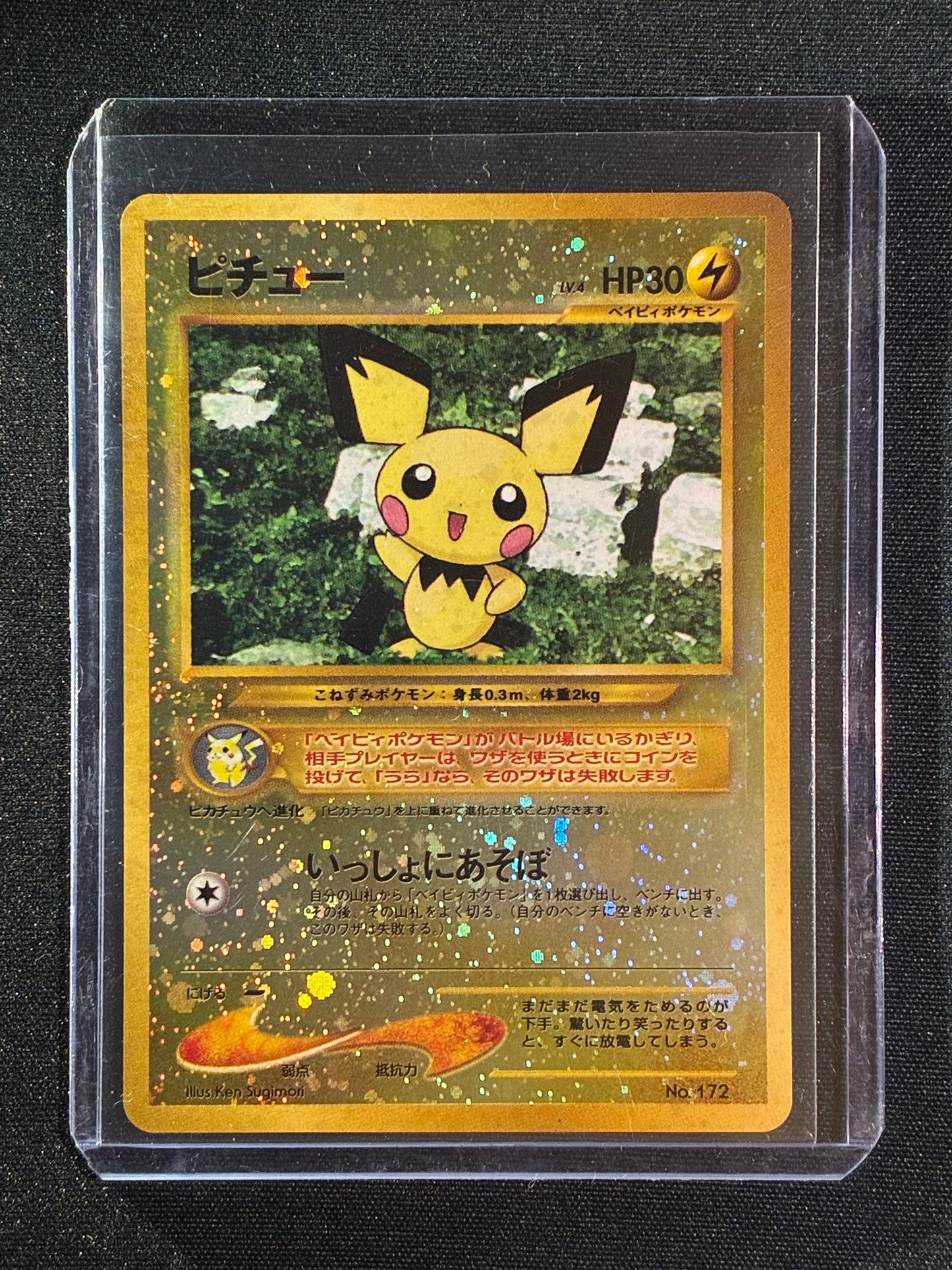 2000 Pokemon Japanese Promos PICHU Neo Premium File 2 #172