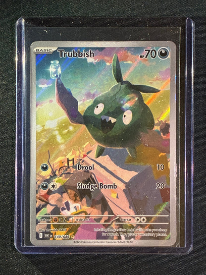 2025 Pokemon White Flare TRUBBISH Illustration Rare 140/086