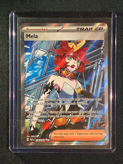 2023 Pokemon Paradox Rift MELA Full Art Ultra Rare 236/182