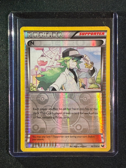2012 Pokemon Dark Explorers N Supporter Reverse Holo 96/108