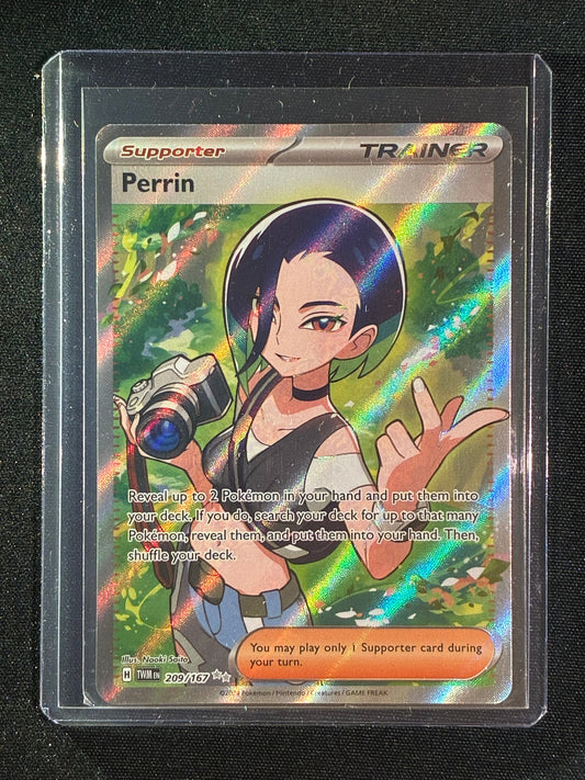 2024 Pokemon Twilight Masquerade PERRIN Ultra Rare Full Art 209/167