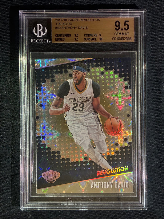 2017-18 Revolution ANTHONY DAVIS Galactic SSP #40 BGS 9.5 (356)