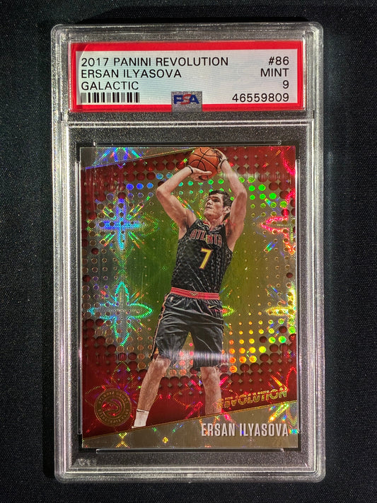 2017-18 Revolution ERSAN ILYASOVA Galactic SSP #86 PSA 9 (809)
