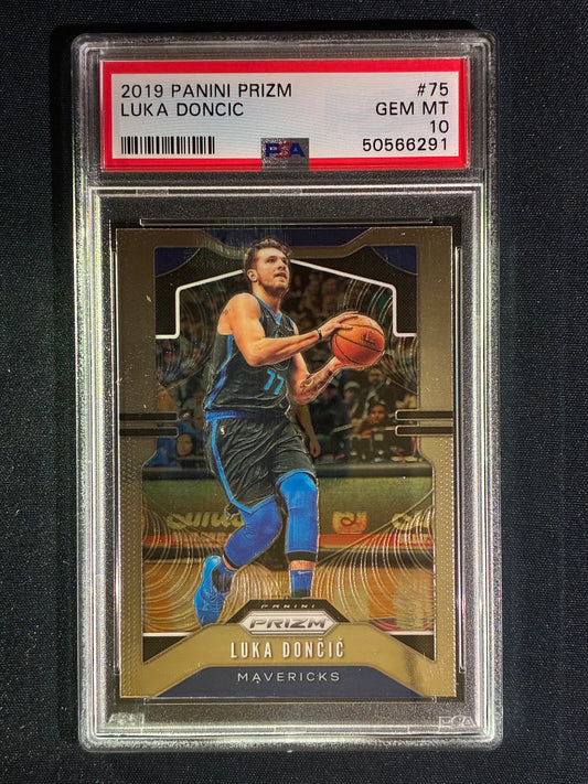 2019-20 Prizm LUKA DONCIC Base #75 PSA 10 (291)