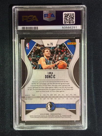 2019-20 Prizm LUKA DONCIC Base #75 PSA 10 (291)