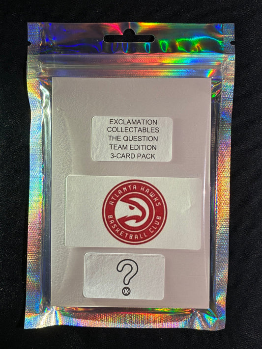 The Question ATLANTA HAWKS - NBA Team Edition 3-Card Pack