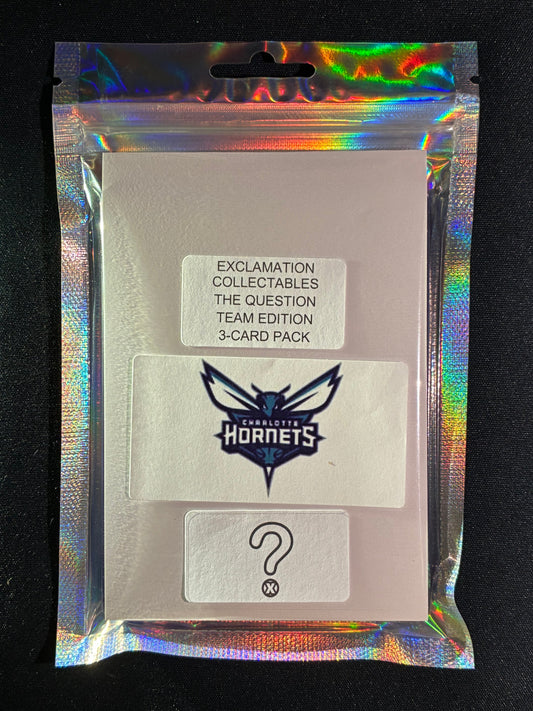 The Question CHARLOTTE HORNETS - NBA Team Edition 3-Card Pack