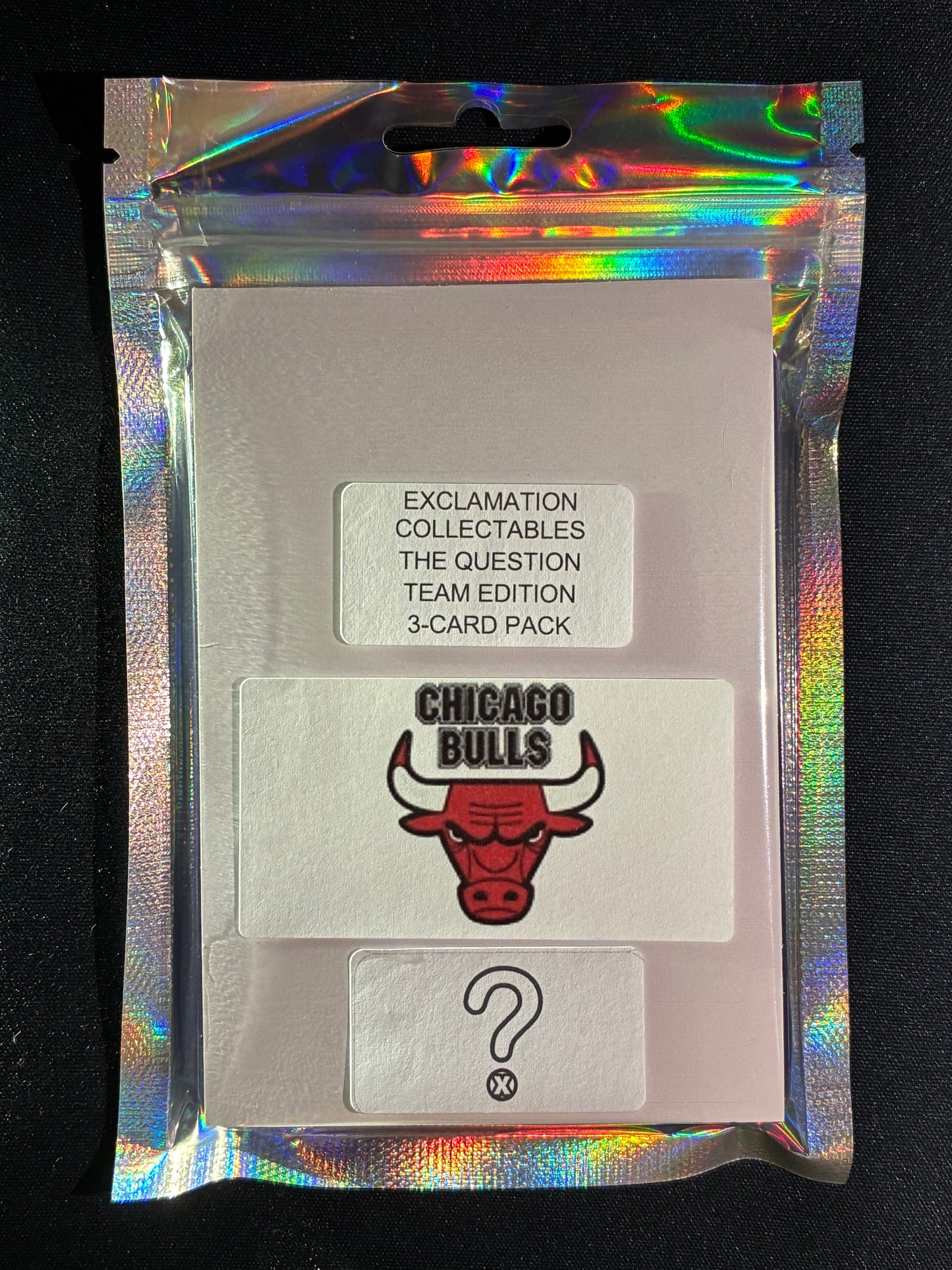 The Question CHICAGO BULLS - NBA Team Edition 3-Card Pack