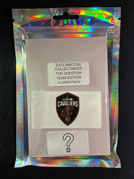 The Question CLEVELAND CAVALIERS - NBA Team Edition 3-Card Pack