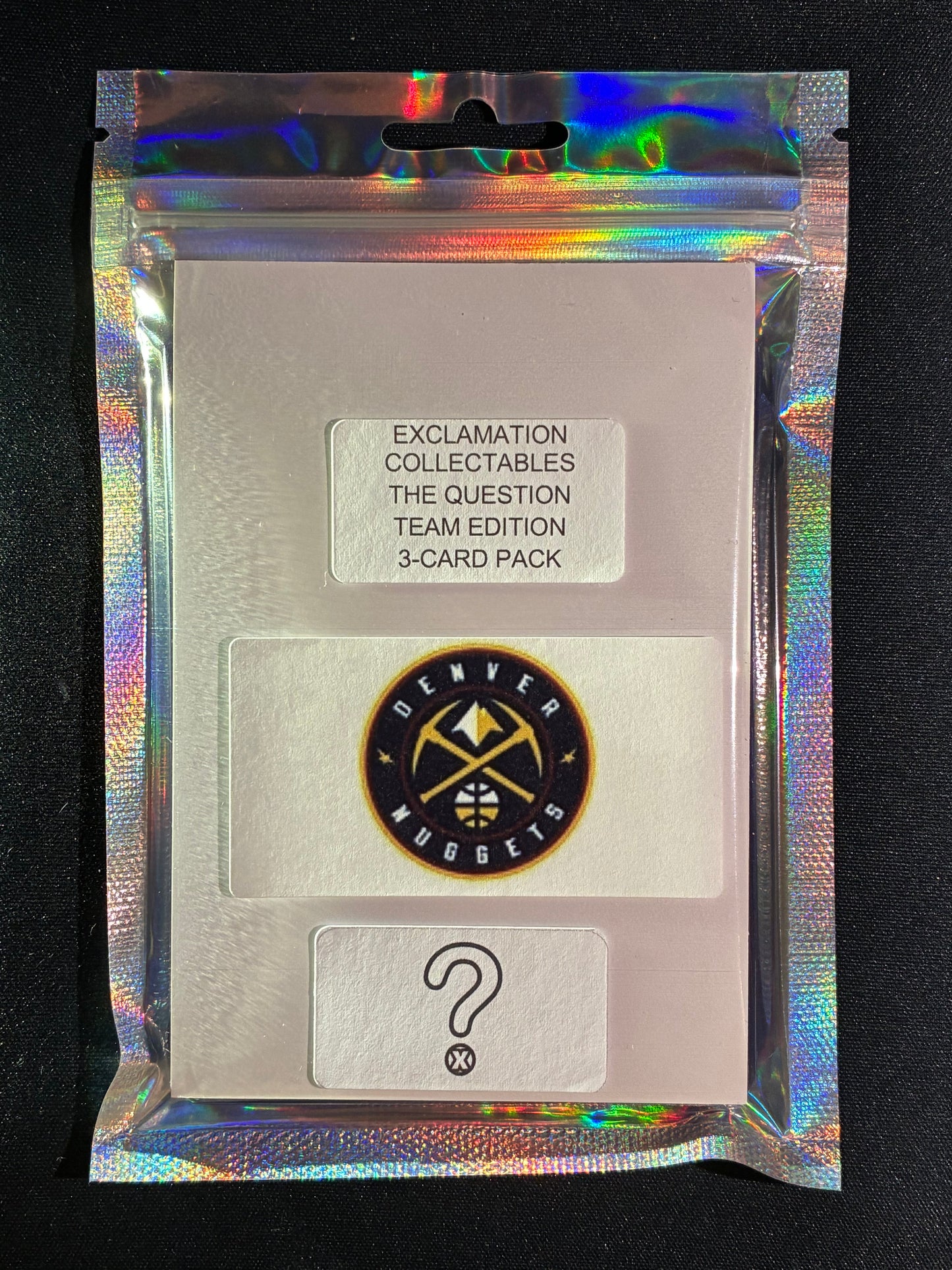 The Question DENVER NUGGETS - NBA Team Edition 3-Card Pack