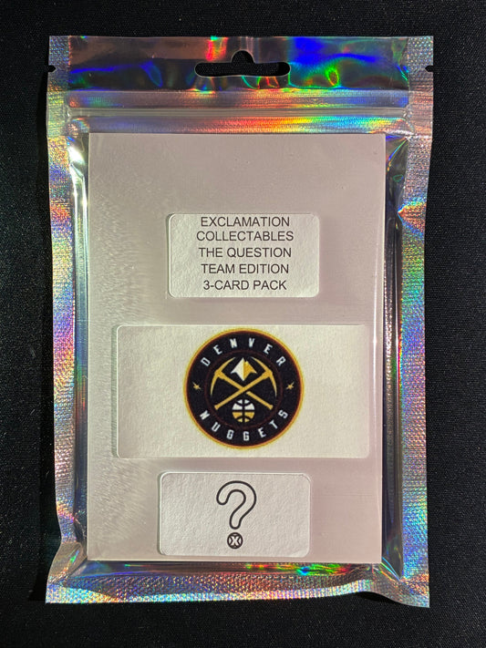 The Question DENVER NUGGETS - NBA Team Edition 3-Card Pack