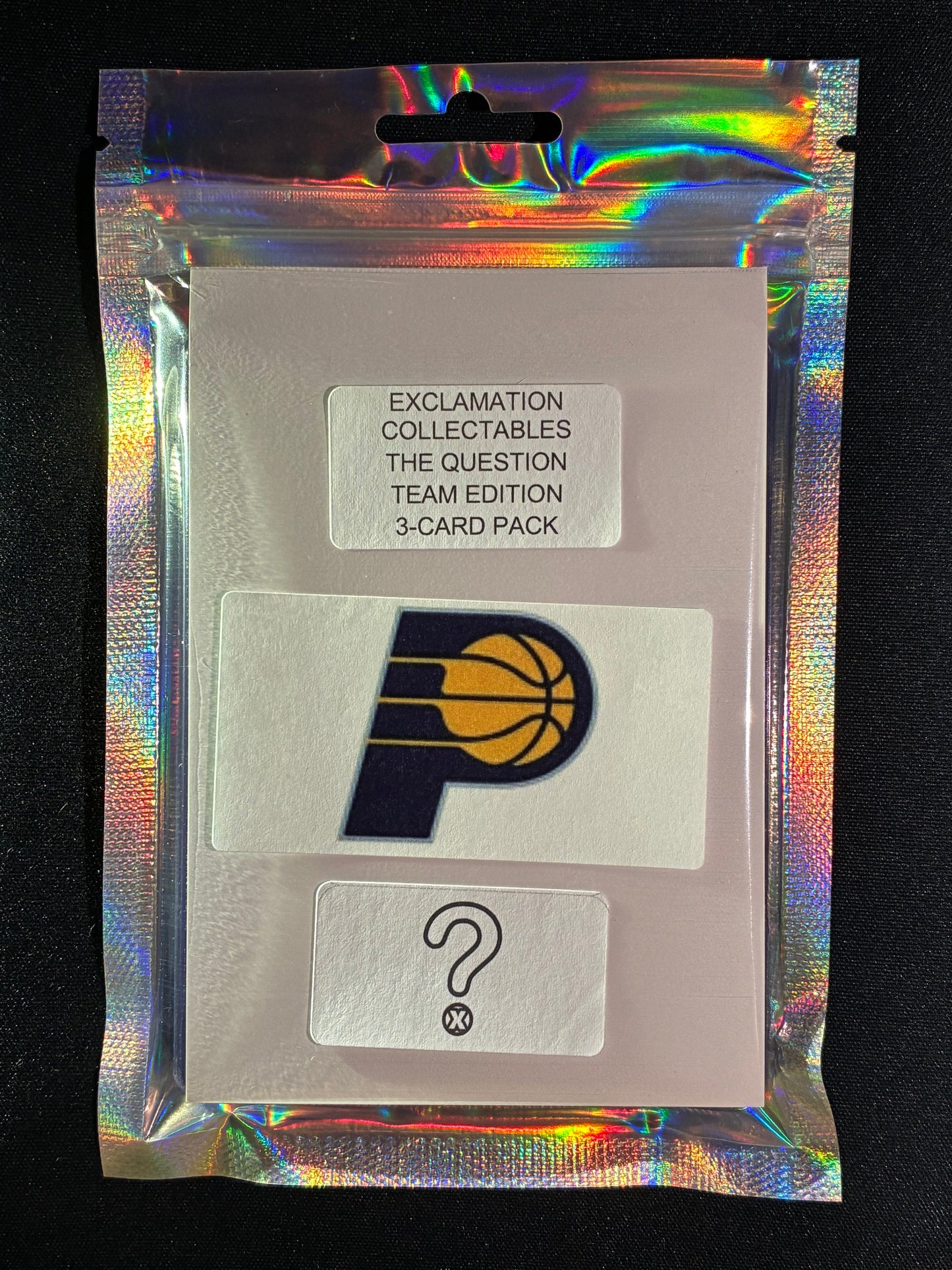The Question INDIANA PACERS - NBA Team Edition 3-Card Pack