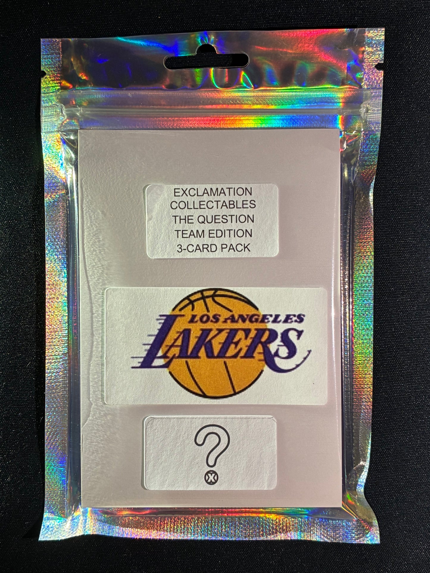 The Question LOS ANGELES LAKERS - NBA Team Edition 3-Card Pack