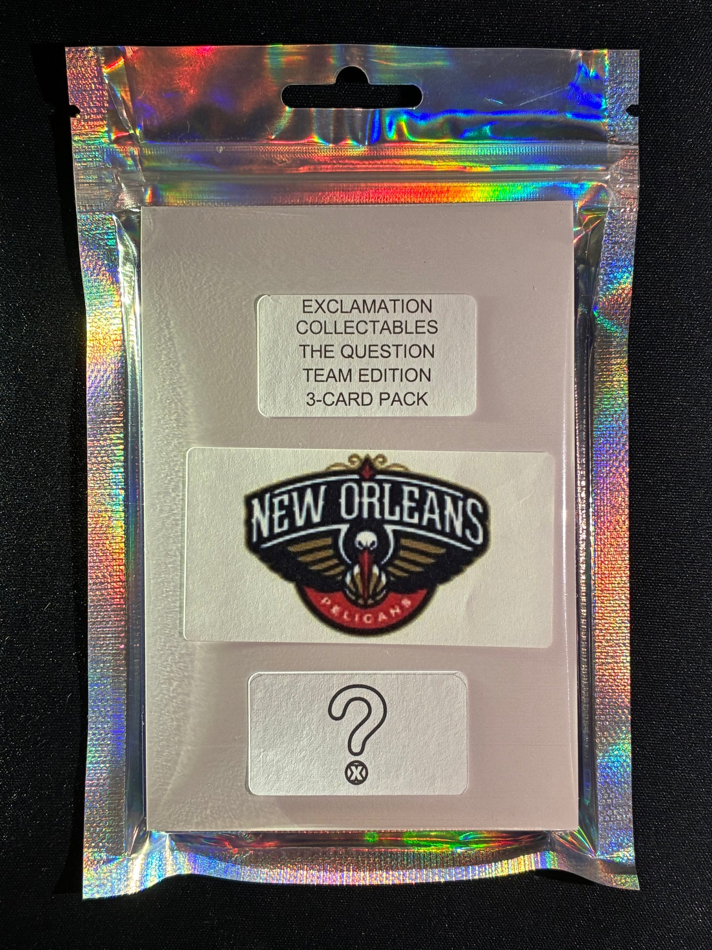 The Question NEW ORLEANS PELICANS - NBA Team Edition 3-Card Pack