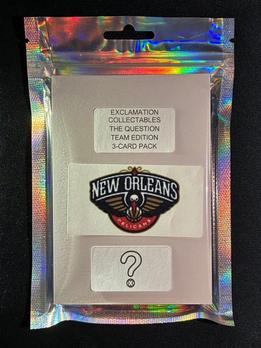 The Question NEW ORLEANS PELICANS - NBA Team Edition 3-Card Pack