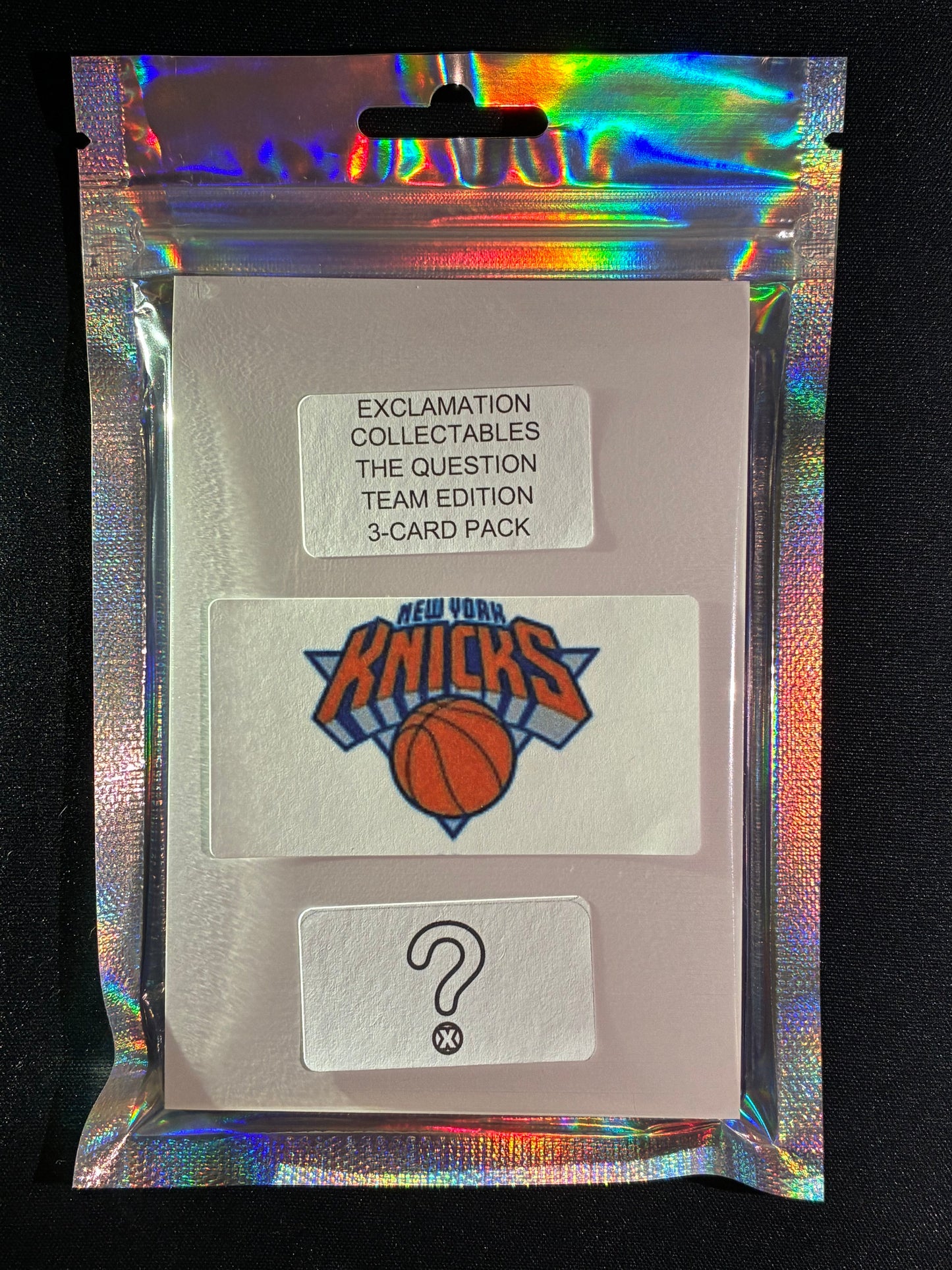 The Question NEW YORK KNICKS - NBA Team Edition 3-Card Pack
