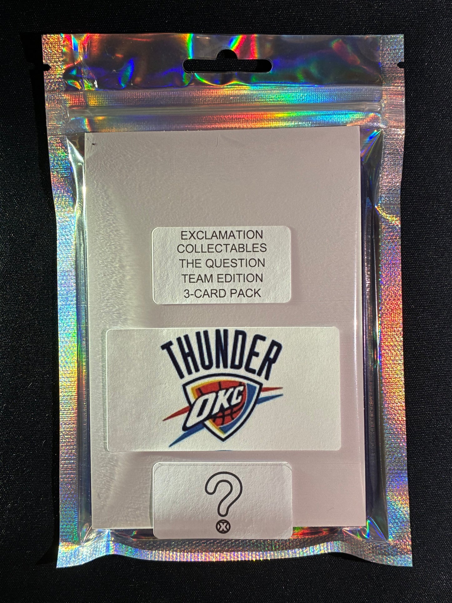 The Question OKLAHOMA CITY THUNDER - NBA Team Edition 3-Card Pack