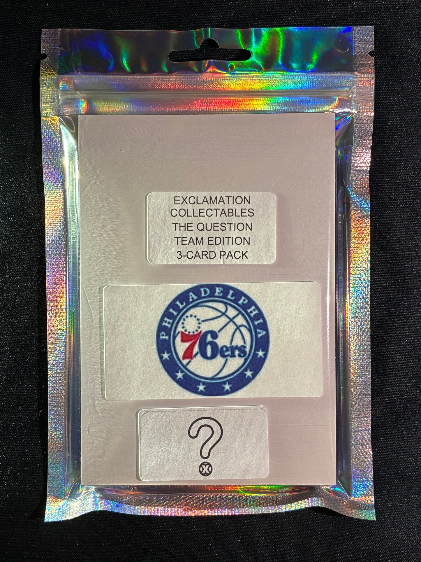 The Question PHILADELPHIA 76ERS - NBA Team Edition 3-Card Pack