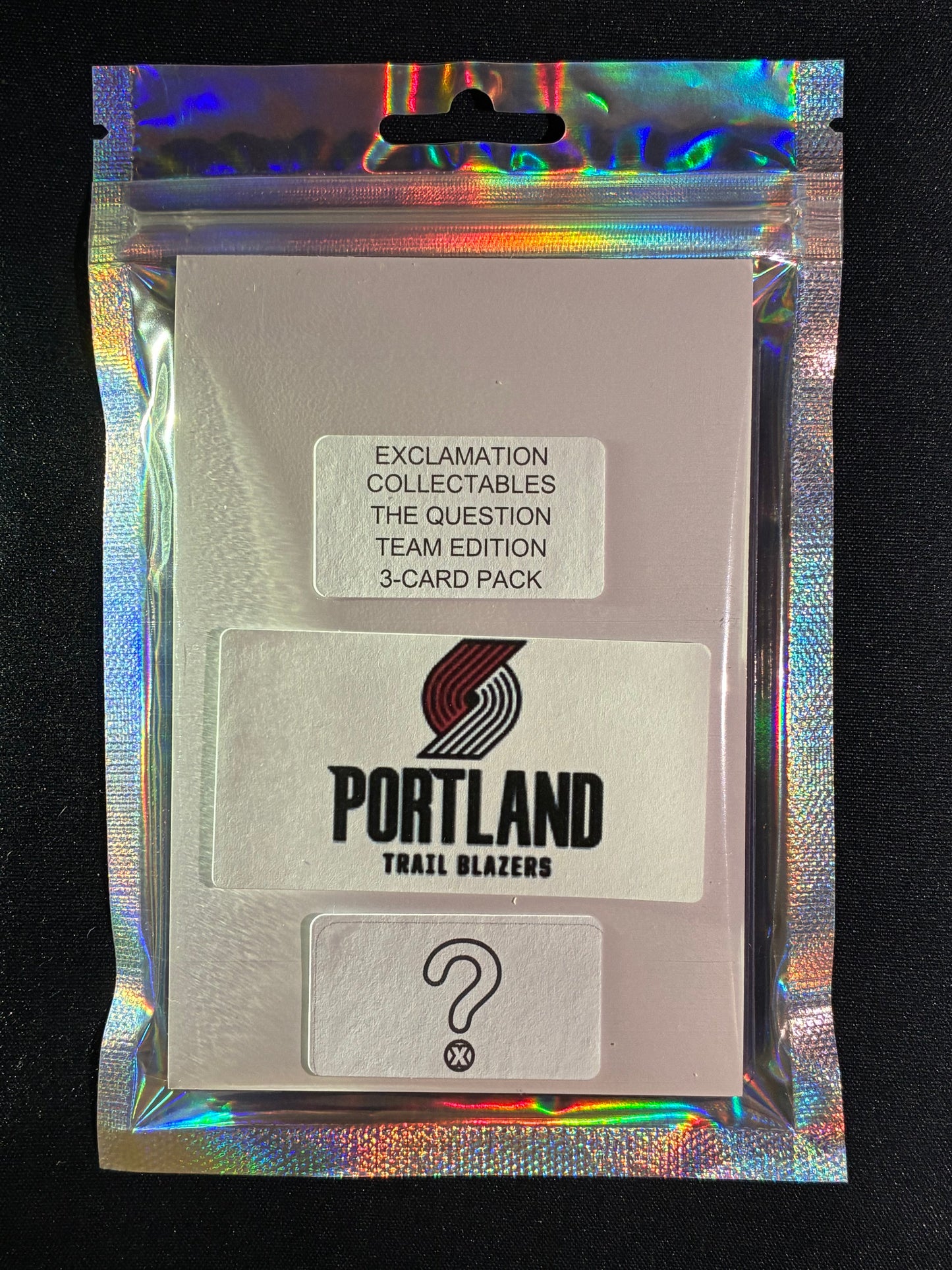 The Question PORTLAND TRAIL BLAZERS - NBA Team Edition 3-Card Pack