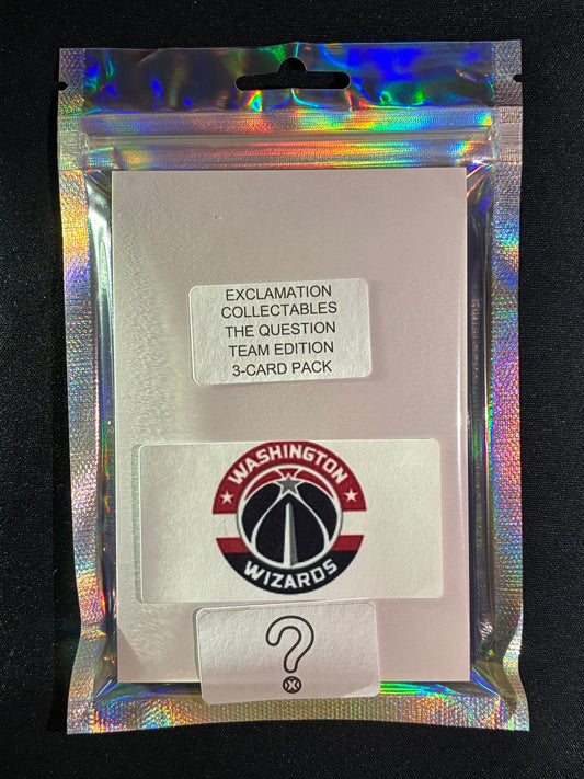 The Question WASHINGTON WIZARDS - NBA Team Edition 3-Card Pack