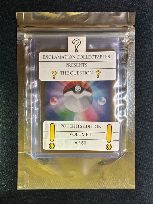 The Question POKEHITS EDITION - Volume 1 - #/50