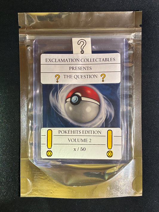 The Question POKEHITS EDITION - Volume 2 - #/50