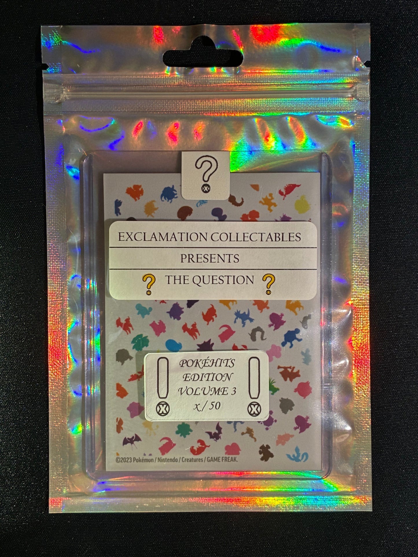 The Question POKEHITS EDITION - Volume 3 - #/50