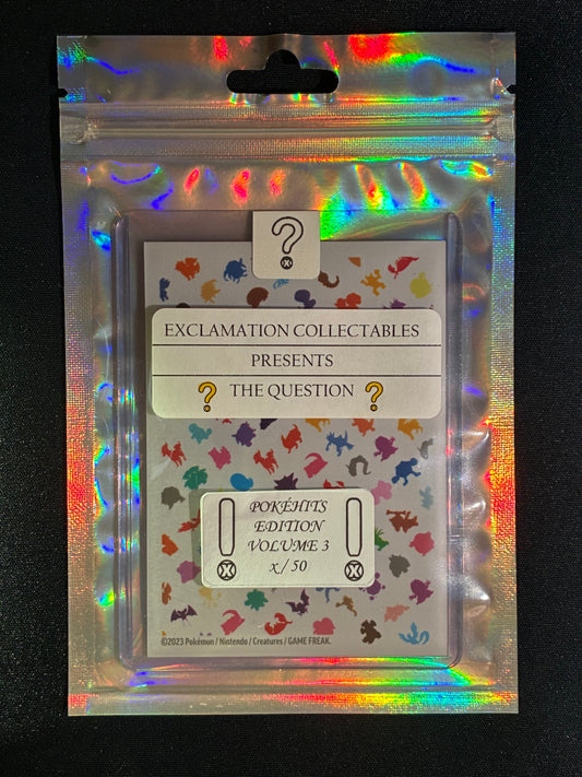 The Question POKEHITS EDITION - Volume 3 - #/50