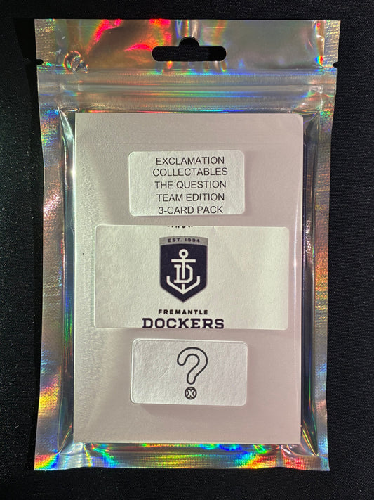 The Question FREMANTLE DOCKERS - AFL Team Edition 3-Card Pack