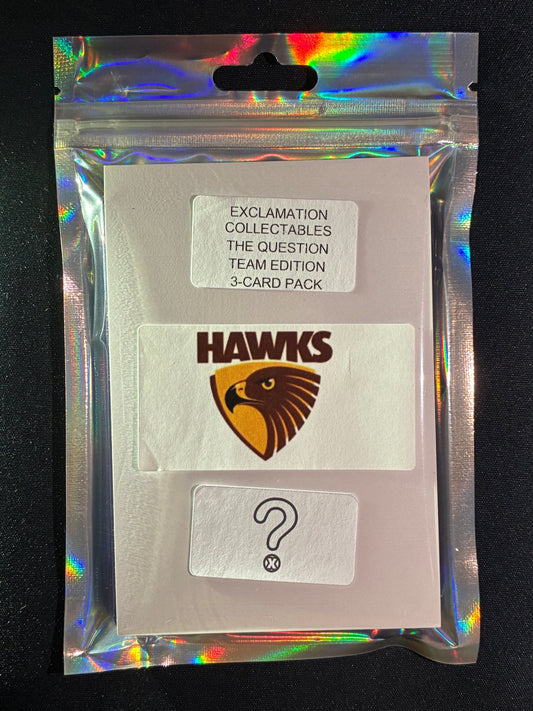The Question HAWTHORN HAWKS - AFL Team Edition 3-Card Pack