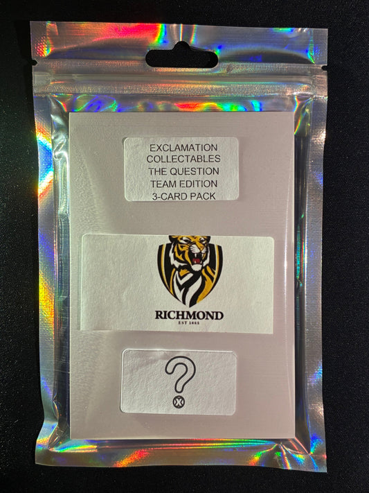 The Question RICHMOND TIGERS - AFL Team Edition 3-Card Pack