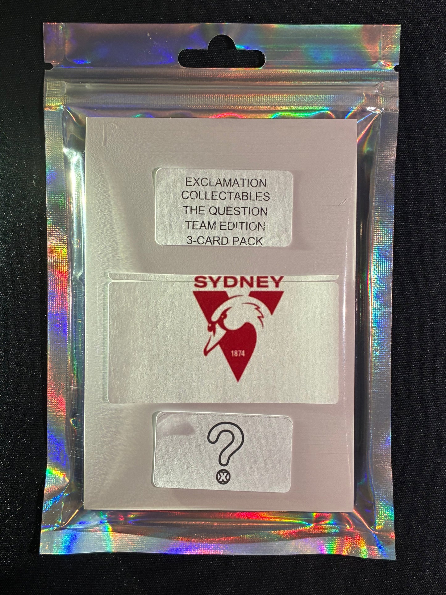 The Question SYDNEY SWANS - AFL Team Edition 3-Card Pack