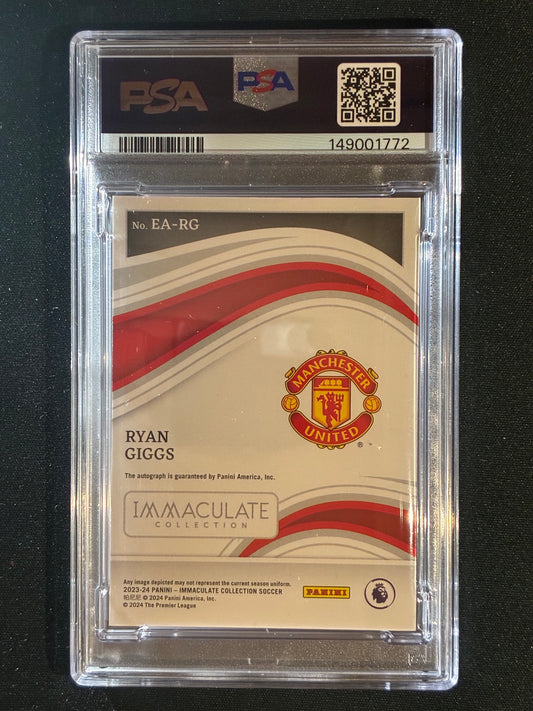 2023-24 Immaculate RYAN GIGGS Excellence Auto Bronze 79/99 PSA 9 (772)
