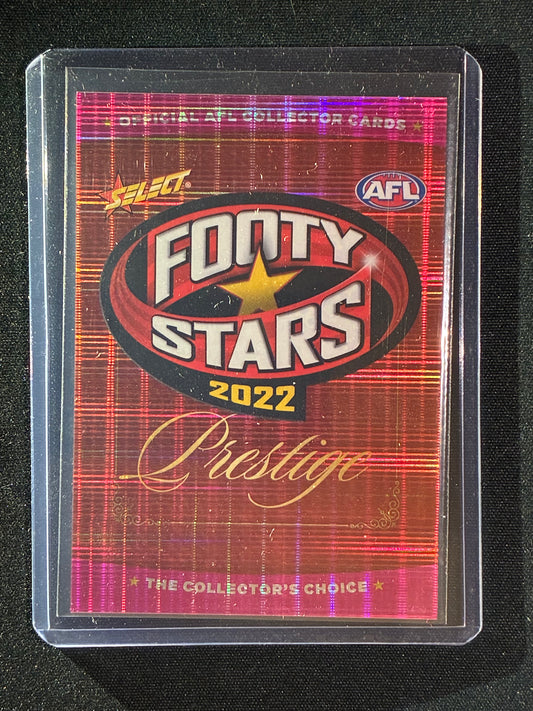 2022 Footy Stars Prestige CHECKLIST HEADER Pink Parallel 242/325