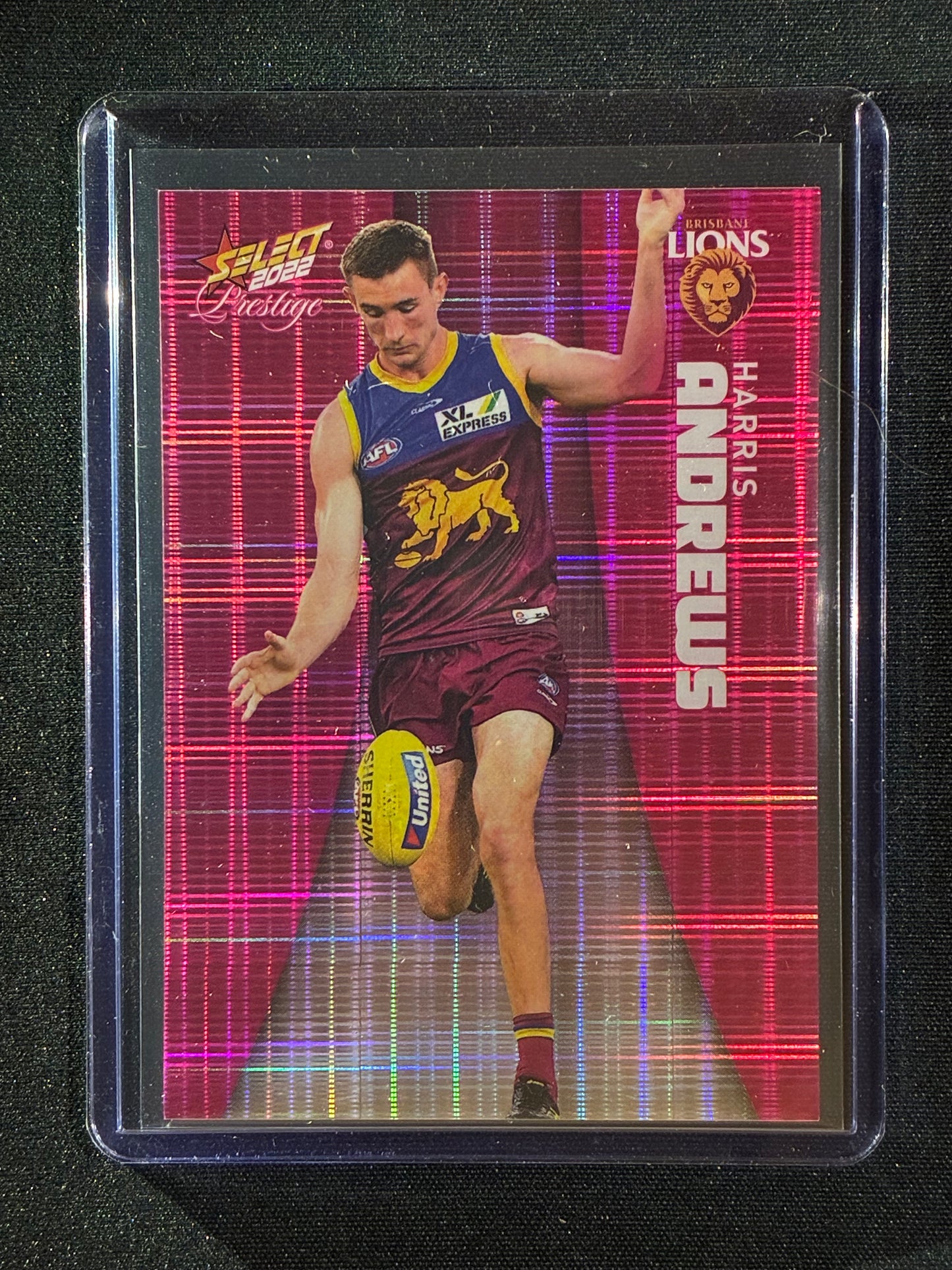 2022 Footy Stars Prestige HARRIS ANDREWS Pink Parallel 138/325