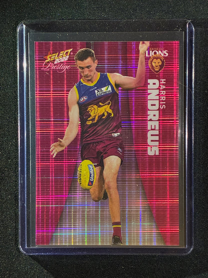 2022 Footy Stars Prestige HARRIS ANDREWS Pink Parallel 138/325